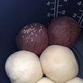 クック5HJJUA☆'s cooksnap of when they made 炊飯器でまんまる八つ子のお豆腐パン.