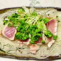 クック7W0MB4☆'s cooksnap of when they made ☆ビンチョウマグロの絶品タタキ☆.