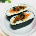 旦那は皿洗い's cooksnap of when they made なつかしい～♪山賊むすび風おにぎらず.