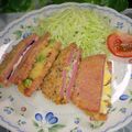 mielle's cooksnap of when they made お弁当に♪簡単海苔チーズ入りハムカツ.