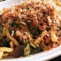 みきもす's cooksnap of when they made 大葉にんにく醤油ｄｅ焼きうどん.