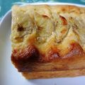 スワンレイク's cooksnap of when they made 秘密はヨーグルト！もっちりバナナケーキ.