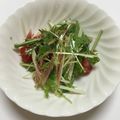 luluaiko's cooksnap of when they made ☆キュウリ☆茗荷☆オクラ☆水菜☆トマト☆.