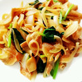 けぃゆぃきぃ's cooksnap of when they made 10分くらいで作るほうれん草と麩の炒め物.