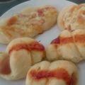 ★ひみ☆'s cooksnap of when they made 子供と作る★パン（ウインナー＆べーマヨ）.
