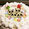 いろはすとろんぐ's cooksnap of when they made さくさくぱんだでデコレーション.