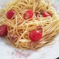 平野心愛♡'s cooksnap of when they made 早ゆで1分！簡単♪美味しい♪冷製パスタ.