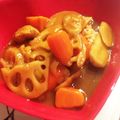 ゆずLOVER's cooksnap of when they made 正月明けに◎根菜たっぷり和風カレー.