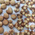 りんたzzz's cooksnap of when they made コーヒーとミルクのモザイククッキー.