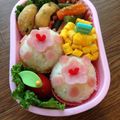 minch＊＊'s cooksnap of when they made ＊キャラ弁＊　カップケーキ♡.