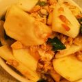 おひなぁさん's cooksnap of when they made 梅とカブと鶏胸肉のサラダ.