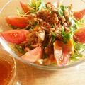 meguo2929's cooksnap of when they made カリカリ豚と水菜のアジアンサラダ.