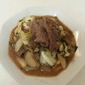 erizow3's cooksnap of when they made 激旨✿牛カルビ肉の味噌ソースソテー10分.