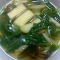 pucyipan's cooksnap of when they made ほうれん草のスープ.