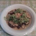オレンジリング's cooksnap of when they made 酢でさっぱり～茄子と鮭の甘酢味噌和え.