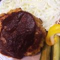 ヵリン's cooksnap of when they made カロリーオフ・鶏ささ身のハンバーグ.