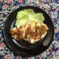 クック45EIC2☆'s cooksnap of when they made チキンのパリパリ焼きオニソテソースがけ.