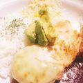 スマイル♡'s cooksnap of when they made 簡単 ハンバーグ（チーズ、アボカド）.