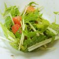 TYSK's cooksnap of when they made トマトと水菜のイタリアンサラダ.
