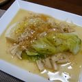 クボッチ's cooksnap of when they made キャベツのホタテ缶煮.
