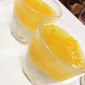 がちゃぴん0524's cooksnap of when they made 簡単☆オレンジジュース&牛乳の２層ゼリー.