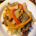くにけん's cooksnap of when they made 新玉葱と豚肉のオイスター炒め.