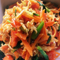 Bärlauch's cooksnap of when they made 切干大根と小松菜♡洋風炒め.