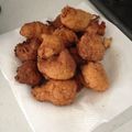 chiemet's cooksnap of when they made メレンゲ豆腐ドーナツ.