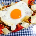 ＊marble＊'s cooksnap of when they made 残ったカレーで★簡単タコライス.