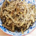 まるこ1007's cooksnap of when they made ✿糸こん入り色白きんぴらごぼう.