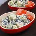 キッチンまさ's cooksnap of when they made クリームチーズで♪海老とアボカドの白和え.