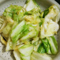 やむにゃん's cooksnap of when they made 簡単１０分♪春キャベツと柚子胡椒の漬物.