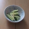 きらり流れ星's cooksnap of when they made きゅうりの生姜あえ.