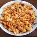 ＊ひなピヨ＊'s cooksnap of when they made 超簡単！！パラパラキムチチャーハン.
