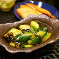 putimiko's cooksnap of when they made きゅうりで速攻一品♪.