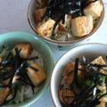 hinato母's cooksnap of when they made 甘辛厚揚げ丼.