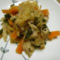 ぶークリーム's cooksnap of when they made 切り干し大根と豚肉のピリ辛炒め煮.