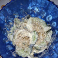 紅茶とチーズケーキ's cooksnap of when they made きゅうりと切りイカの和え物サラダ.