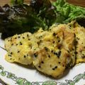 ありごろう's cooksnap of when they made しっとり鶏胸肉の黒ゴマチーズピカタ☆.