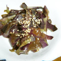 だれんしゃん's cooksnap of when they made なすの皮のきんぴら♪.