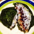 女帝蜂蜜✨料理研究所's cooksnap of when they made あんこときなこでおにぎらす★おはぎらず.