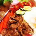 n＆k's cooksnap of when they made 豚丼プレート.
