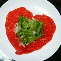 crystaI's cooksnap of when they made ハート型のトマト。究極のトマトサラダ.