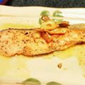 クックMA37UT☆'s cooksnap of when they made 鮭とにんにくのバター醤油焼き♪.