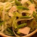 花園ルンルン's cooksnap of when they made もやしとスナップエンドウのデリサラダ.