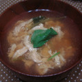 mokomokomo's cooksnap of when they made ふわふわ☆ささみと卵のお吸い物.