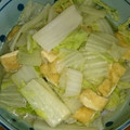 まゆつむり鈴木's cooksnap of when they made ☆簡単・節約☆ 白菜とあげ煮.