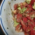 珠洲28's cooksnap of when they made ぽこのトマトアボカドサラダ バジル風味.