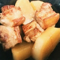 ＊＊りなmama＊＊'s cooksnap of when they made 晩御飯の一品に！簡単！豚の角煮.
