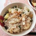 ブーケ＊'s cooksnap of when they made じゃがいもといんげんの炊き込みご飯.